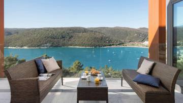 Penthouse apartment wit sea view Rabac