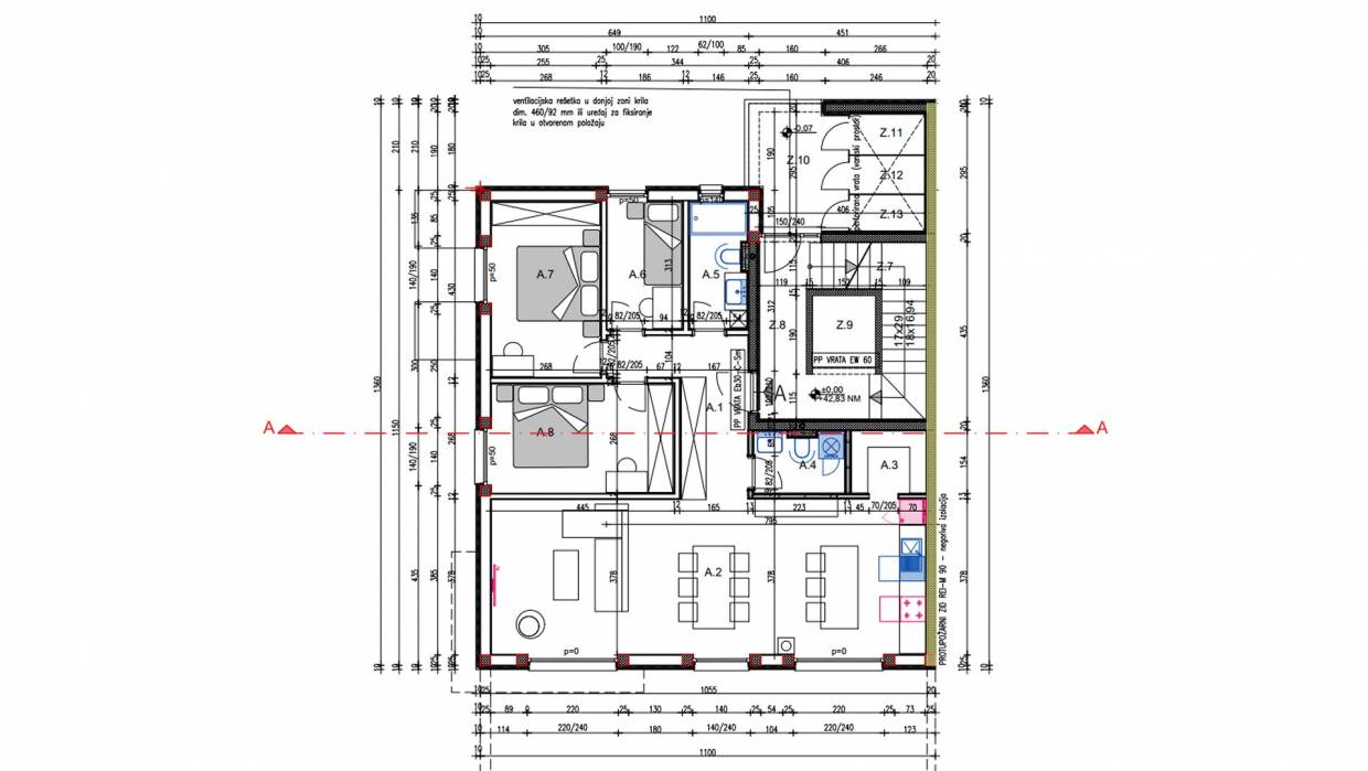 Поэтажный план